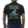 It's All Fun et Tech 獣医師 獣医 学生 メンズTシャツ バックプリント