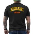 Kawasaki Japan Aesthetic Kawasaki メンズTシャツ バックプリント