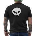 Thekull スカルシャツ ゴスデザイン パンク メンズTシャツ バックプリント