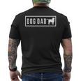 Lab Labrador Retriever Cane Papà Doggy Cucciolo Pet Carino T-shirt da uomo con stampa posteriore