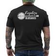 Legalize Bluegrass Banjo ビンテージヒッピーブルーグラス 音楽ファン メンズTシャツ バックプリント