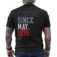 Legendince May 1976 メンズ レディース 1976年5月 メンズTシャツ バックプリント