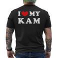 I Love My Kam アイ・ラブ・マイ・カム メンズTシャツ バックプリント