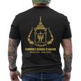 Lumpinee ボクシングスタジアム バンコク タイ ムエタイ ボクシング メンズTシャツ バックプリント
