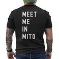 Mito Ibaraki で会いましょう 日本 メンズTシャツ バックプリント