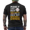 Money Can Buy 野球カード 面白い野球愛好家ファン メンズTシャツ バックプリント
