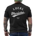Morioka Local 盛岡ローカル 故郷 メンズTシャツ バックプリント