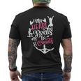 My Heart Beats 8カウント チアリーダー ダンサー チアリーディング メンズTシャツ バックプリント