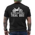 My Other Ride はモトクロス愛好家のためのトライアルバイクでもあります。 メンズTシャツ バックプリント