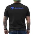 Nerdy Deepseek Ai 人工知能 コンピューター オタク メンズTシャツ バックプリント