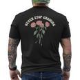 Nevertop Growing Roses メンズTシャツ バックプリント