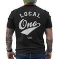 Ono Local 小野市ローカル 故郷 メンズTシャツ バックプリント