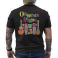 Orquesta Aragonuavecito Cuba メンズTシャツ バックプリント