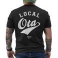 Ota Local 大田区ローカル 故郷 メンズTシャツ バックプリント