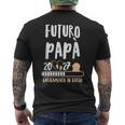 Papà 2027 Gravidanza Padre Futuro Papà 2027 Loading T-shirt da uomo con stampa posteriore
