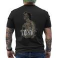 Punk Rock Toxic 1980年代パンクロックミスフィット メンズTシャツ バックプリント
