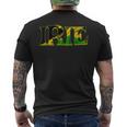 Rasta Rude Boy ジャマイカ国旗 レゲエ ジャマイカ用 Irie シャツ メンズTシャツ バックプリント