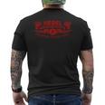 Rebel Motorsportsのスターがあなたより速く打たれた。 メンズTシャツ バックプリント