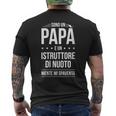 Regalo Papà Con Collo A T-shirt da uomo con stampa posteriore
