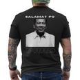 Salamat Po Prrd ありがとう社長ドゥテルテ・ピノイピネー メンズTシャツ バックプリント