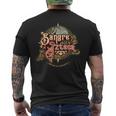 Sangre Azteca Mexican Pride Mexico Badass Mexicans Latinx メンズTシャツ バックプリント