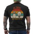Be Thesealt Light キリスト教信仰聖書の言葉 メンズTシャツ バックプリント