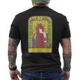 Spacetime-Tour 4Th Doctor Baker レトロ タイムトラベル メンズTシャツ バックプリント