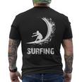 Surfing Waveurf メンズTシャツ バックプリント
