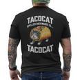 Tacocatpelled Backward Is Tacocat シャツ タコキャット好き メンズTシャツ バックプリント