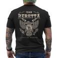 Team Beretta Lifetimeメンバー ベレッタ名 メンズTシャツ バックプリント