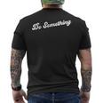Thatays Doomething メンズTシャツ バックプリント