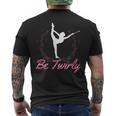 Be Twirly-Twirler バトントワリング メンズTシャツ バックプリント
