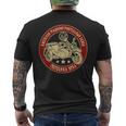 Ural オートバイ オフロード モーターサイクリスト メンズTシャツ バックプリント