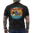 Vintage California I Retroanta Cruz メンズTシャツ バックプリント