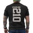 Vintage Forever 210 Texas Area Code 210 メンズTシャツ バックプリント