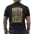 Worlds Best Fotter パティオ パトロール 裏庭 カワウソ しゃれ 誕生日 長袖tシャツ メンズTシャツ バックプリント
