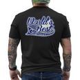 メンズ Worlds Best Grandpa Grandfather メンズTシャツ バックプリント