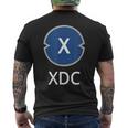 Xinfin 暗号通貨 Xdc暗号コイン メンズTシャツ バックプリント