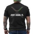 Xrp商品暗号通貨ギフトブロックチェーン暗号 メンズTシャツ バックプリント