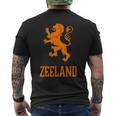 Zeeland オランダ オランダ メンズTシャツ バックプリント