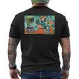 【Project Zircon×Fcグラディウス40th】コナミマニアのナミちゃん イラストby淺野のん メンズTシャツ バックプリント
