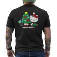 【クリスマス特集】Usデザイン ハローキティ クリスマスツリー メンズTシャツ バックプリント