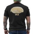 いか 面白ネタ すしネタ Ika 烏賊 メンズTシャツ バックプリント