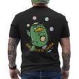 かっぱと尻子玉 メンズTシャツ バックプリント