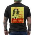 かわいいキャバリア王チャールズ・コッカー スパニエル ドッグアート ギフト メンズTシャツ バックプリント