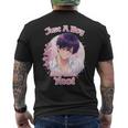 やおいを愛する少年 メンズTシャツ バックプリント