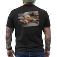 アビシニアン・フェリス・カタス メンズTシャツ バックプリント