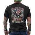 アメリカ250周年記念フラッグ イーグル&リバティ Usa 250年 メンズTシャツ バックプリント