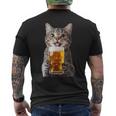 アメリカンショートヘアビール メンズTシャツ バックプリント