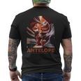 アンテロープレッドロックス アリゾナキャニオン メンズTシャツ バックプリント